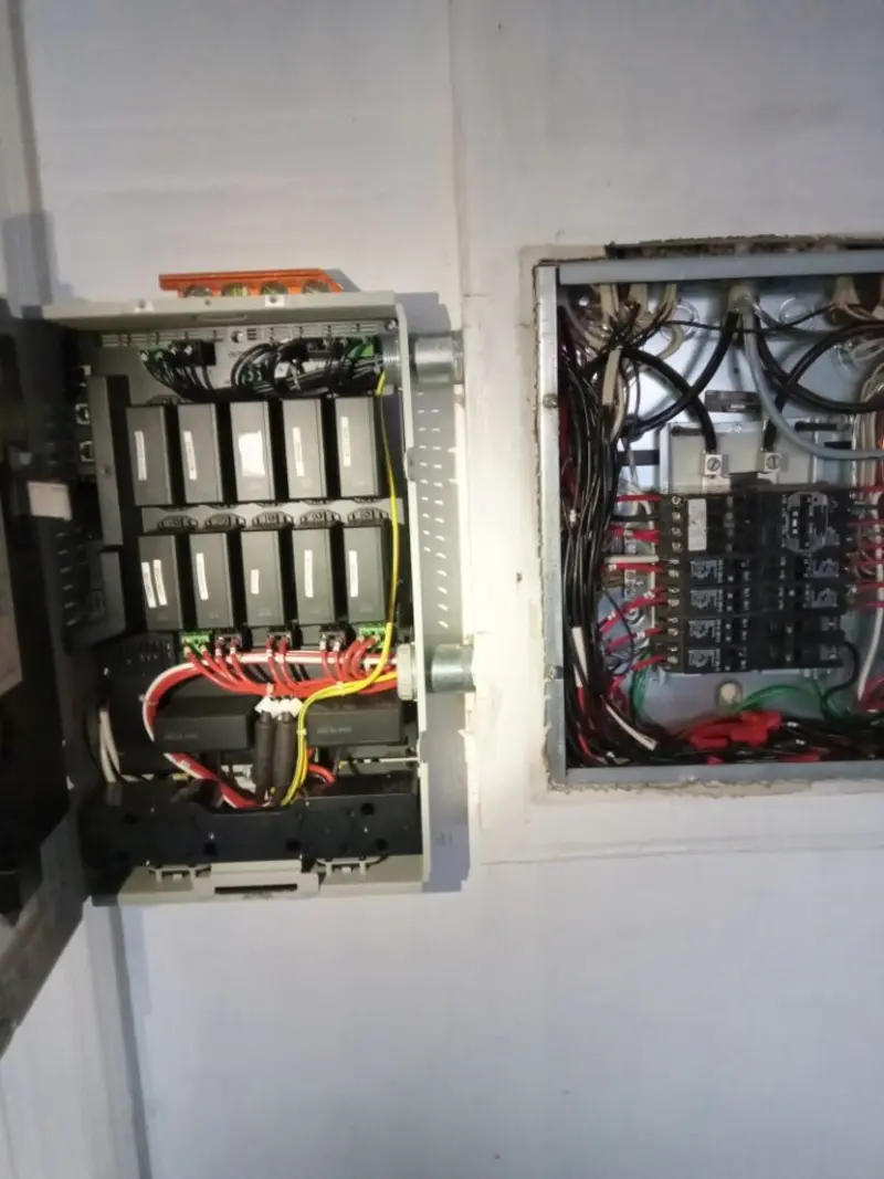 Electrical panel upgrade completed for Commercial Electrician Services in The Pinery